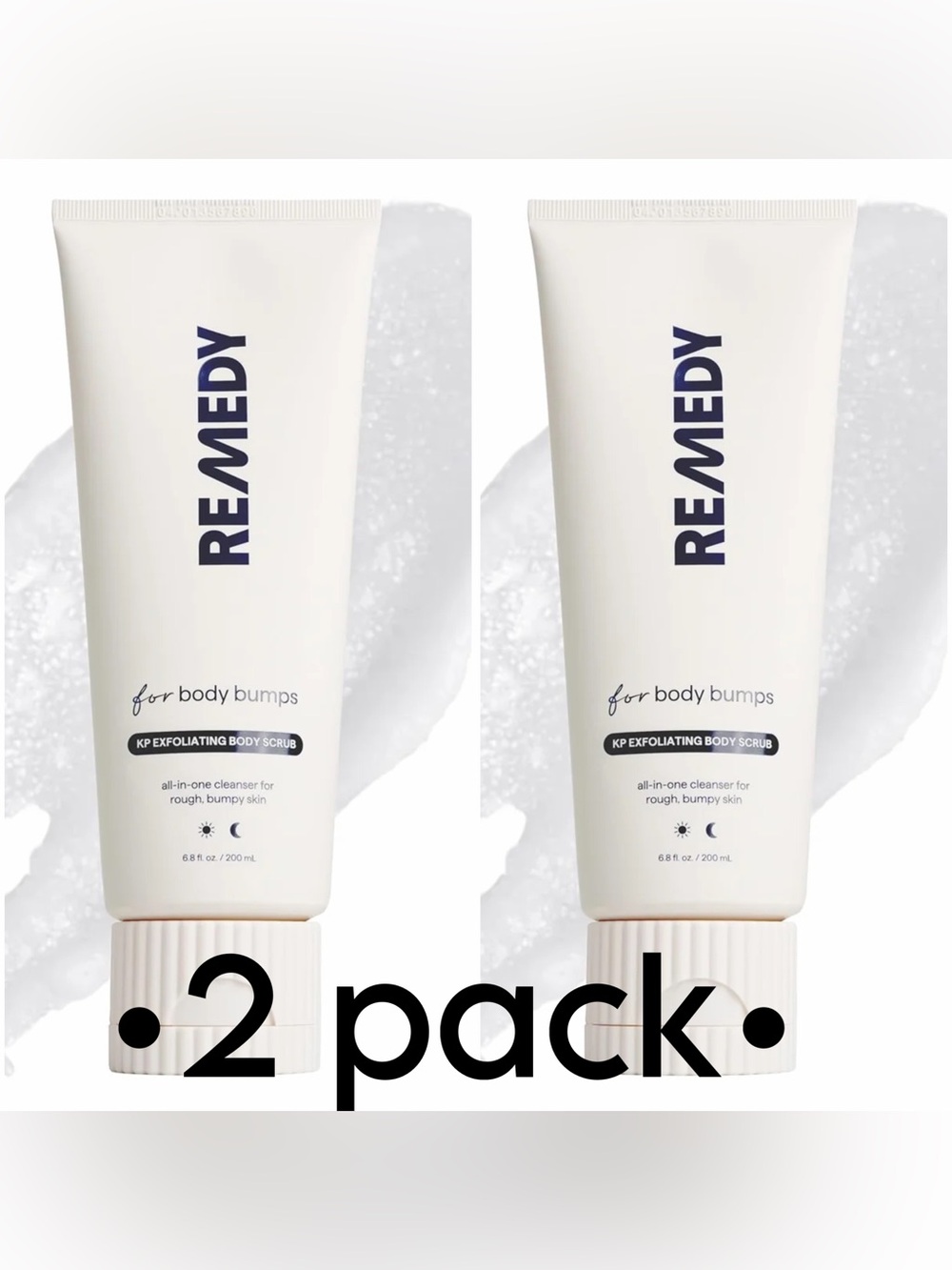 Remedy KP Exfoliating Body Scrub for Body Bumps •Bundle of 2•